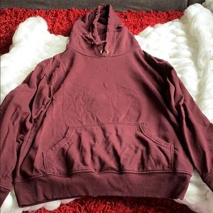 😁 DIVIDED XS Maroon Hoodie